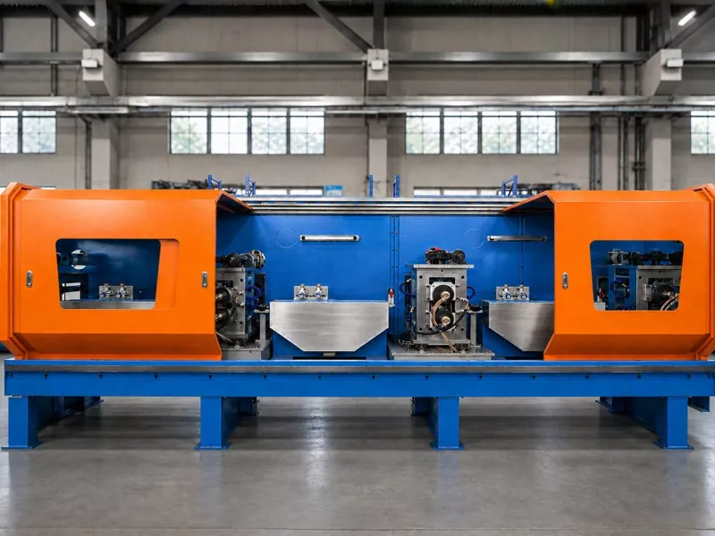 Integrated Drawing and Rolling Line for Precision Copper Flat Wire